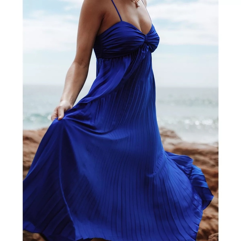 PETAL AND PUP Royal Blue Women's Vikki Dress